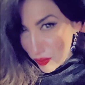 Luxury Sapphire Blue Earrings 14k gold